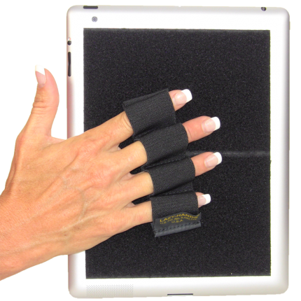 LAZY-HANDS 201532 4-Loop Grip For Tablet XL Grip - Xl Black LAZY-HANDS 201532 4-Loop Grip For Tablet XL Grip - Xl Black