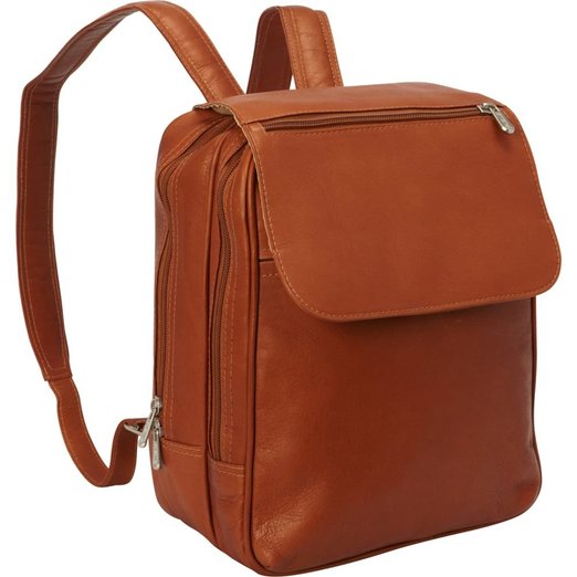 Flap - Over Tablet Backpack - Saddle