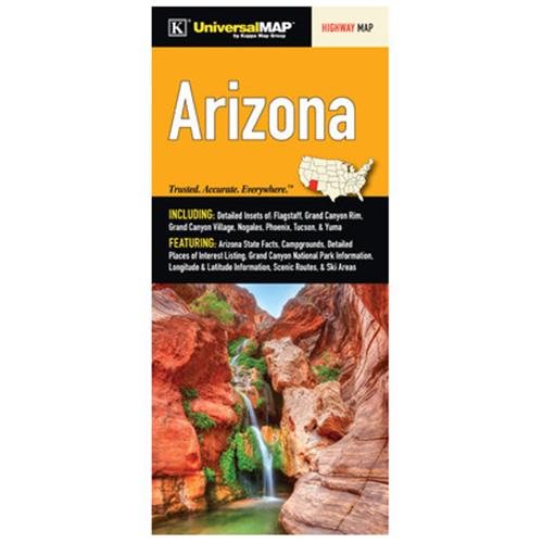 Universal Map 10442 Arizona Fold Map