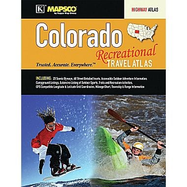 Universal Map 10731 Colorado Recreational Road Atlas