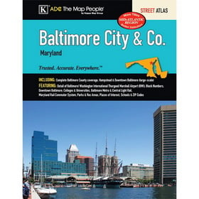 Universal Map 13000 Baltimore City And County Atlas