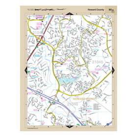 Universal Map 13003 Howard County Atlas