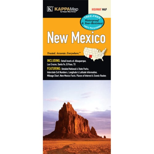 Universal Map 13653 New Mexico Laminated Map