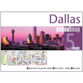 Universal Map 27143 Dallas Popout Map