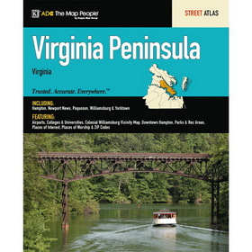 Universal Map 12571 Virginia Peninsula Atlas