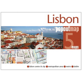 Universal Map 27166 Lisbon Popout Map