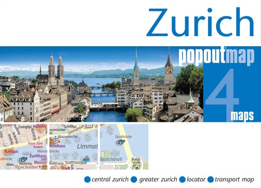 Universal Map 27148 Zurich Popout Map