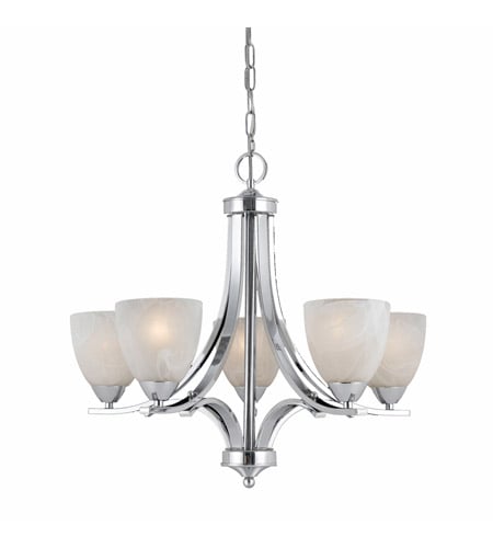 8003-03-05 Value Collection 8003 5 Light Chandelier