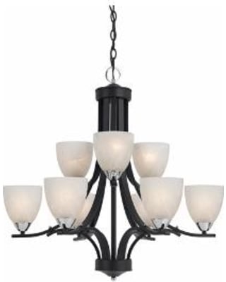 8004-03-09 Value Collection 8004 9 Light Chandelier