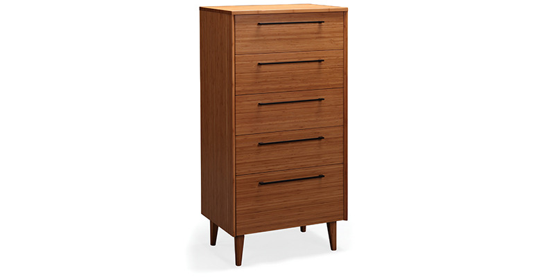 G0093ca Caramelized Sienna Five Drawer Chest