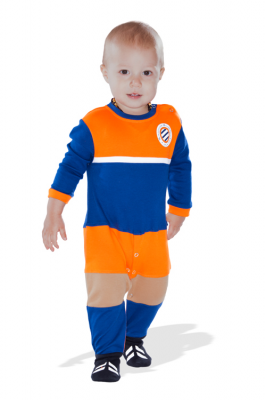 Montpellier Soccer Baby Sleepsuit, 3-6 Months