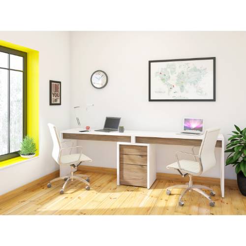 400610 Liber-t Home Office Kit Two Reversible Desk Panel