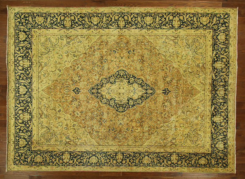 H3141 New Special Kerman 10 X 14 Ft. Hand Knotted Oriental Authentic Persian Rug
