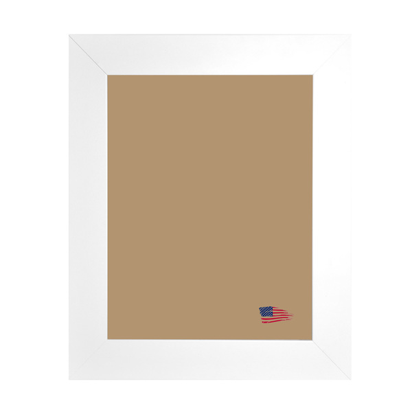. F362430 American Made Rayne White Satin Wide Frame, 24 X 30 In.