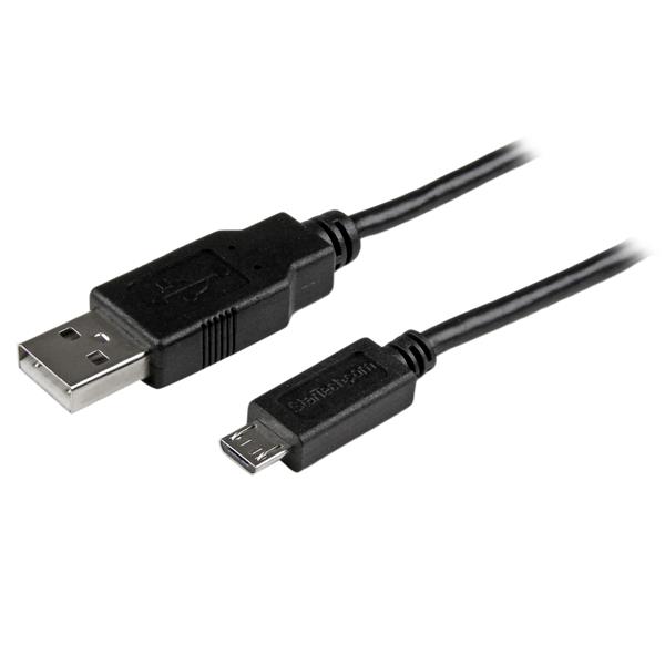 Startech USBAUB1BK 1 ft. Short Micro - USB cable Startech USBAUB1BK 1 ft. Short Micro - USB cable
