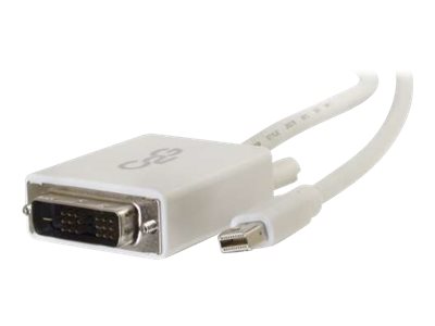 C2g 54339 10 ft. Mini Displayport Male To Single Link Dvi-D Male Adapter Cable - White C2g 54339 10 ft. Mini Displayport Male To Single Link Dvi-D Male Adapter Cable - White