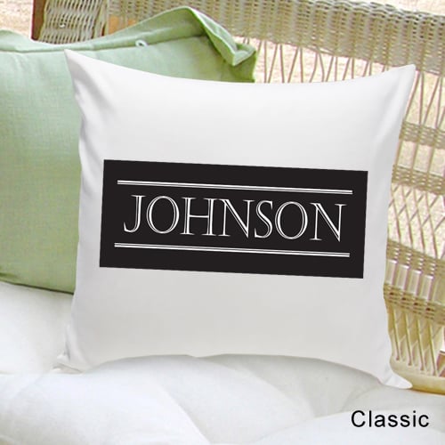 Gc1259 Personalized Family First Throw Pillow