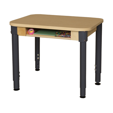 1824dskhpla1829 Student Desk With 18 - 29 In. Adjustable Legs