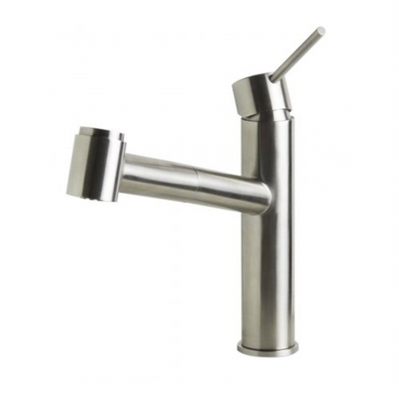 Ab2203-pss Kitchen Faucet With Pull-out Spray, Polished Stainless Steel