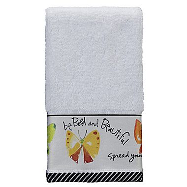 Tp1221wmult Flutterby Fingertip Towel