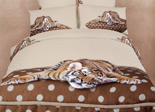Dm485q Queen Bedding Animal Print Design Duvet Cover Set