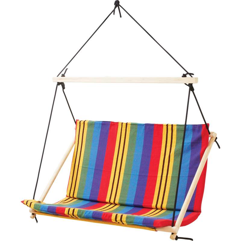 Spswgdbl Double-wide Hanging Rope Chair