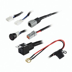 Heslwh2 1 Lamp Atp., Wiring Harness & Switch Kit With 30 Amp Fuse