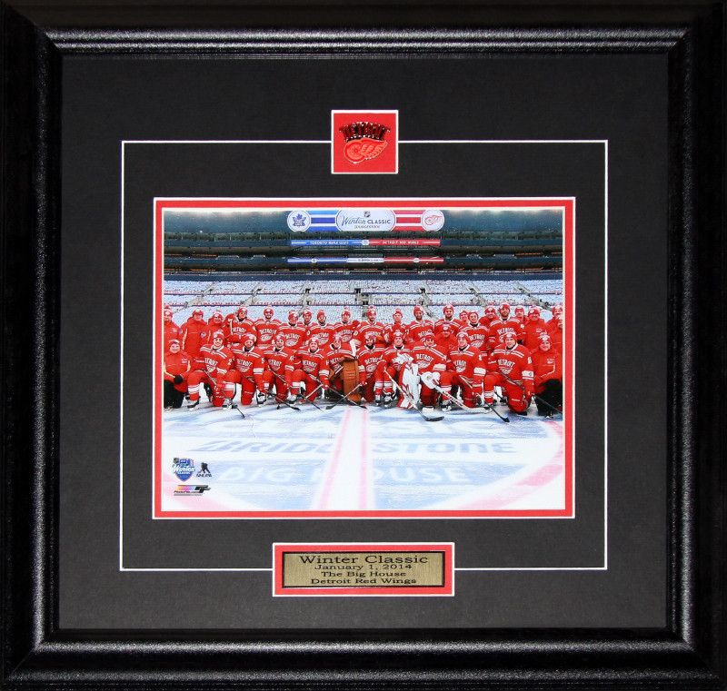 2014detroitwinterclassic_8x10 Detroit Red Wings 2014 Winter Classic 8x10 Frame