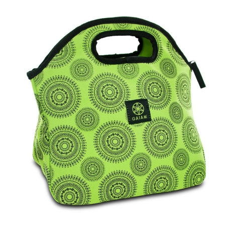 308044 Lunch Sack  Green Marrakesh