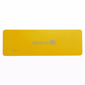 DCP1030Y Yellow 3000Mah Portable Smart Power Bank - Yellow