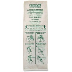 Bissell Homecare Bisspkbg10 Big Green Upright Vacuum Cleaner Bags, 14 In.