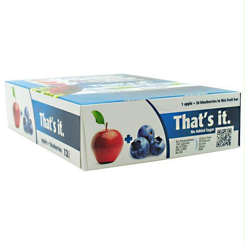 7590006 Thats It Bar Apple Plus Blueberry - Gluten Free