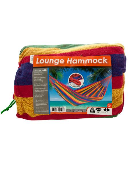 Od987 Cotton Canvas Multi-cord Lounge Hammock