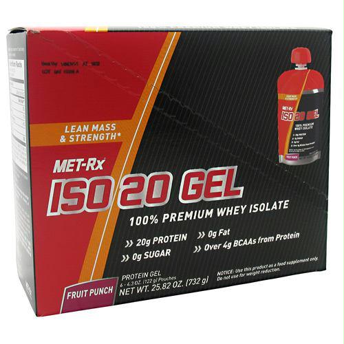 GTIN 786560536271 product image for Met-rx 380262 ISO 20 Gel Fruit Punch | upcitemdb.com