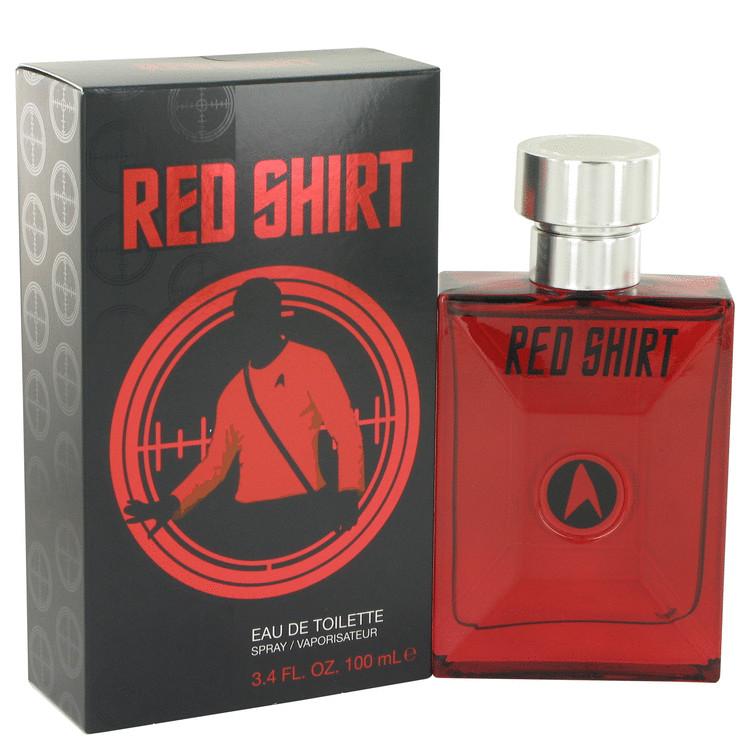 515950 Red Shirt - Eau De Toilette Spray 3.4 Oz.