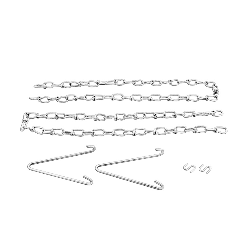 Hf 3cv 3- Foot Hanging Chain And V-clips For High Bay Fluorescent