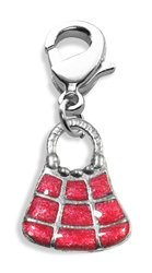 3782s Tic-tac-to Purse Charm Dangle, Silver