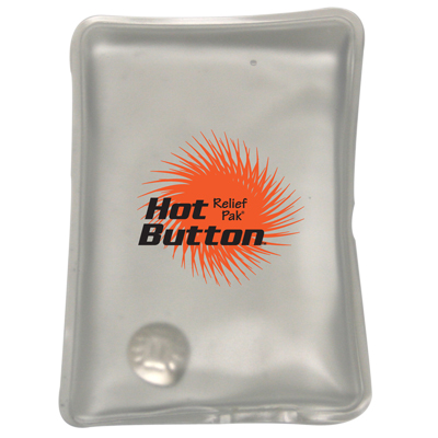 11-1025 Relief Pak Hot Button Reusable Instant Hot Compress, Small - 3.5 X 5.5 In.