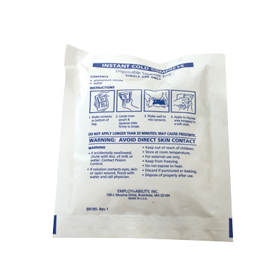 11-1021 Instant Cold Compress, Small - 4 X 6 In.