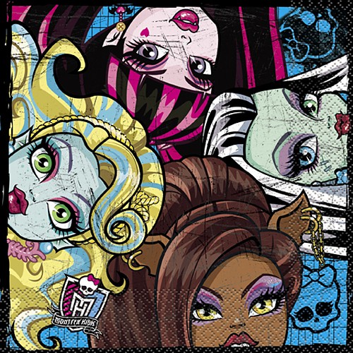 UPC 011179411825 - Monster High Luncheon Napkins, 16pk | upcitemdb.com