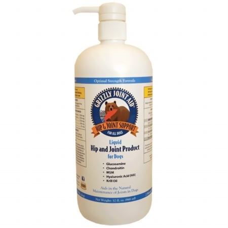 835953005402 Grizzly Joint Aid For Dogs Liquid - 32 Oz.