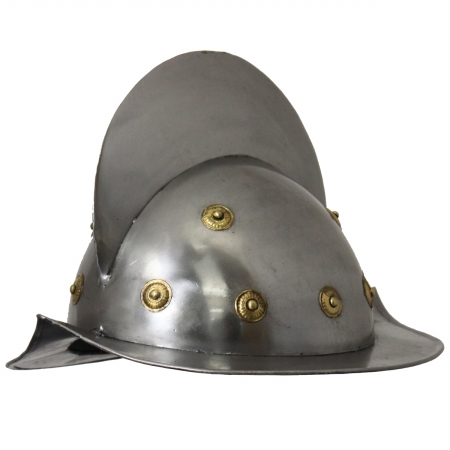 Antique Replica 15th Century Spanish Conquistador Comb Morion Helmet