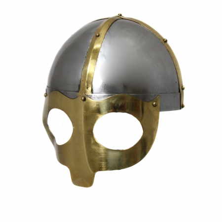 8880627 Antique Replica Norse Viking Mask Warrior Battle Armor Helmet