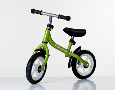 4334gr 10 In. Balance Bike In Green