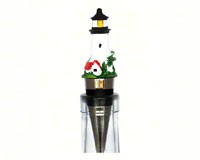 Vcbslhp Bottle Stopper Light House Hand Painted