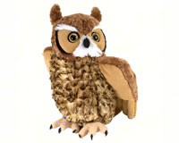 Wr12310 Great Horned Owl - 12 In.