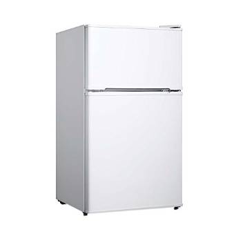 3.5 Cu. Ft. Double Door Refrigerator, White
