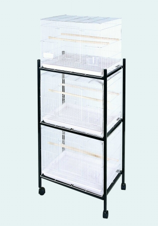 503 Stand-3 Black 3 Tier, Stand For 503 Cages