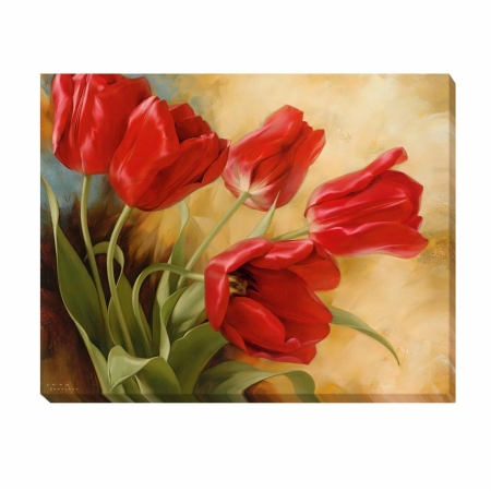 1824317g Garden In Holland I Canvas Art - 18 In.