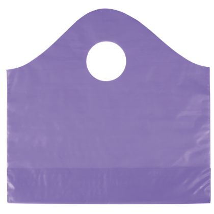 53-spwvs-66 12 X 4 X 11 In. Frosted Wave Merchandise Bags, Grape